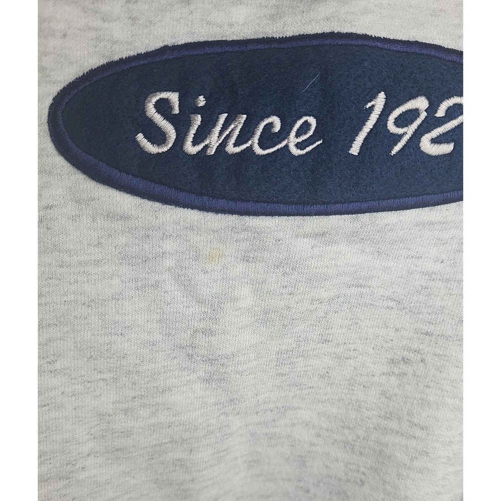 Vintage NORCO California Sweatshirt Size XL‎ Jerzees Embroidered Crew Neck Gray - Picture 2 of 10